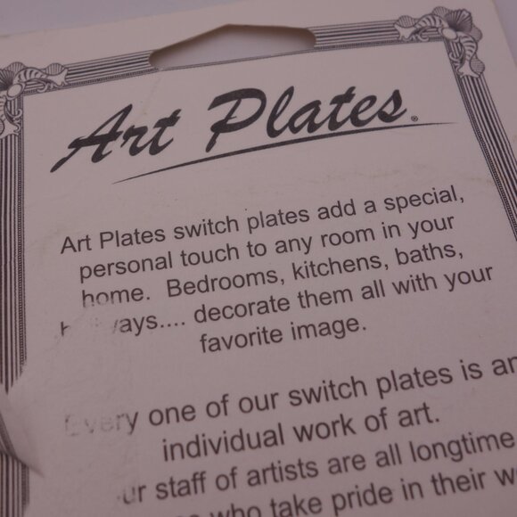 Art Plates Switchplate Single-Gang Switch Plate feat Edvard Munch's The Scream - Picture 9 of 16